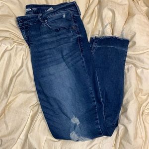 Old Navy Rockstar Distressed Skinny Jeans